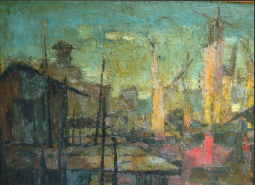 Close up picture, before conservation